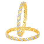 Индийский браслеты, покрытые позолотой и родием, прозрачные стразы