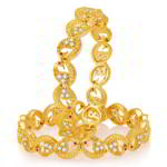 Позолоченные индийские браслеты