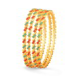 *Позолоченный набор браслетов