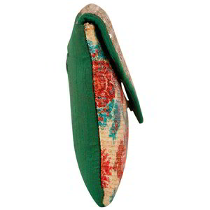 Разноцветная шёлковая женская сумочка-клатч, украшенная вышивкой с пайетками