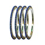 *Индийский браслет из латуни с искусственными камнями