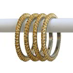 *Индийский браслет из латуни со стразами, искусственными камнями