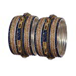 *Золотой латунный индийский браслет со стразами, искусственными камнями