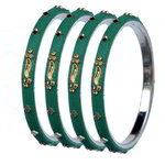 *Золотой латунный индийский браслет со стразами, искусственными камнями