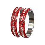 *Молочный и золотой индийский браслет из латуни со стразами, искусственными камнями