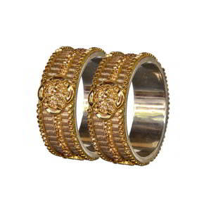 Золотой латунный индийский браслет со стразами, искусственными камнями