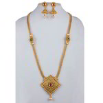 *Зелёные и золотые индийское украшение на шею со стразами, искусственными камнями