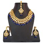 *Золотые индийское украшение на шею со стразами, искусственными камнями