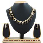 *Золотые индийское украшение на шею со стразами