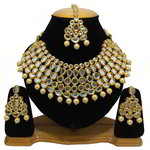 *Бежевые, коричневые и золотые индийское украшение на шею со стразами, искусственными камнями