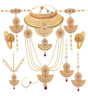 Разноцветное и золотое индийское украшение на шею со стразами, искусственными камнями