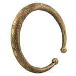 *Золотой латунный индийский браслет