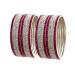 *Золотой и розовый медный и латунный индийский браслет со стразами