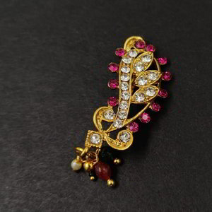 Позолоченное индийское кольцо для носа (пирсинг)