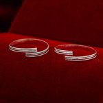 *Серебристое женское индийское кольцо