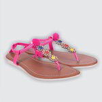 *Розовая индийская женская обувь