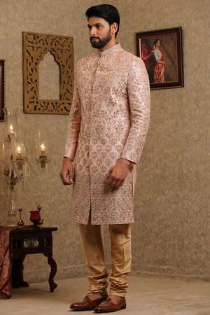 Лососевое шервани + песочные чуридары