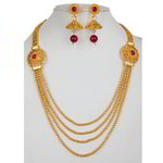 *Бордовое, золотое и красное индийское украшение на шею со стразами, искусственными камнями