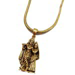 *Золотой индийский кулон на шею