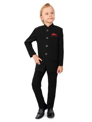 Чёрный костюм для мальчика